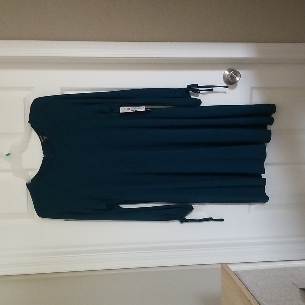 Teal Swing Dress
